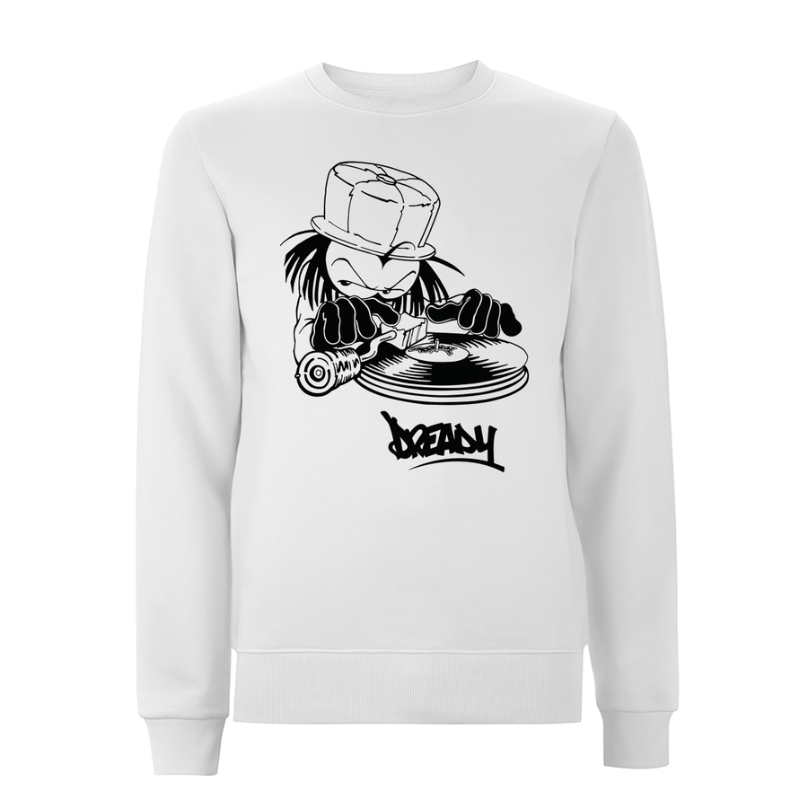 DJ DREADY Sweatshirt B&W 90s