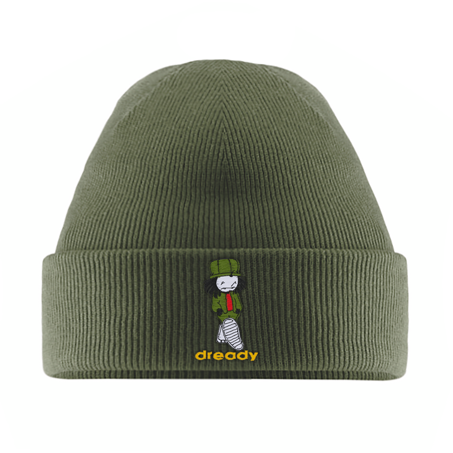 DREADY Walking Man Embroidered Beanie