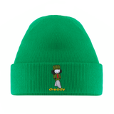 Dready Walking Man Embroidered Beanie