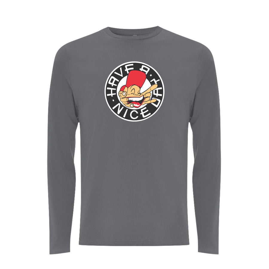 Sam the man Front Print Long Sleeve