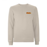 Sister, small left breast logo, embroidered sweatshirt