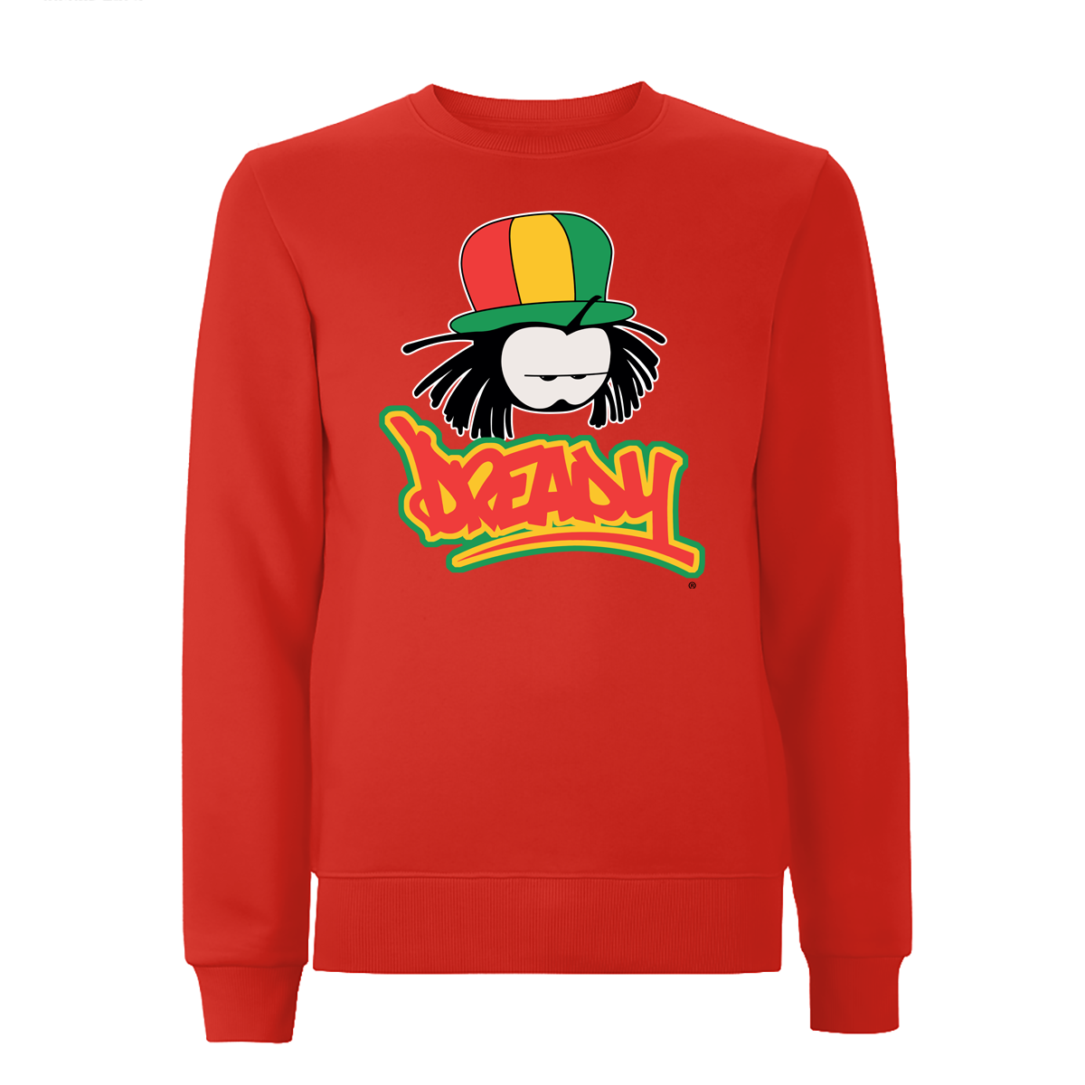 New DROP DREADY Classic  Logo Printed Sweatshirt