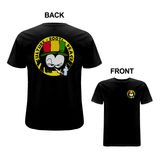 Dready 90s Crest Front and Back Print T-Shirt - Dready Original