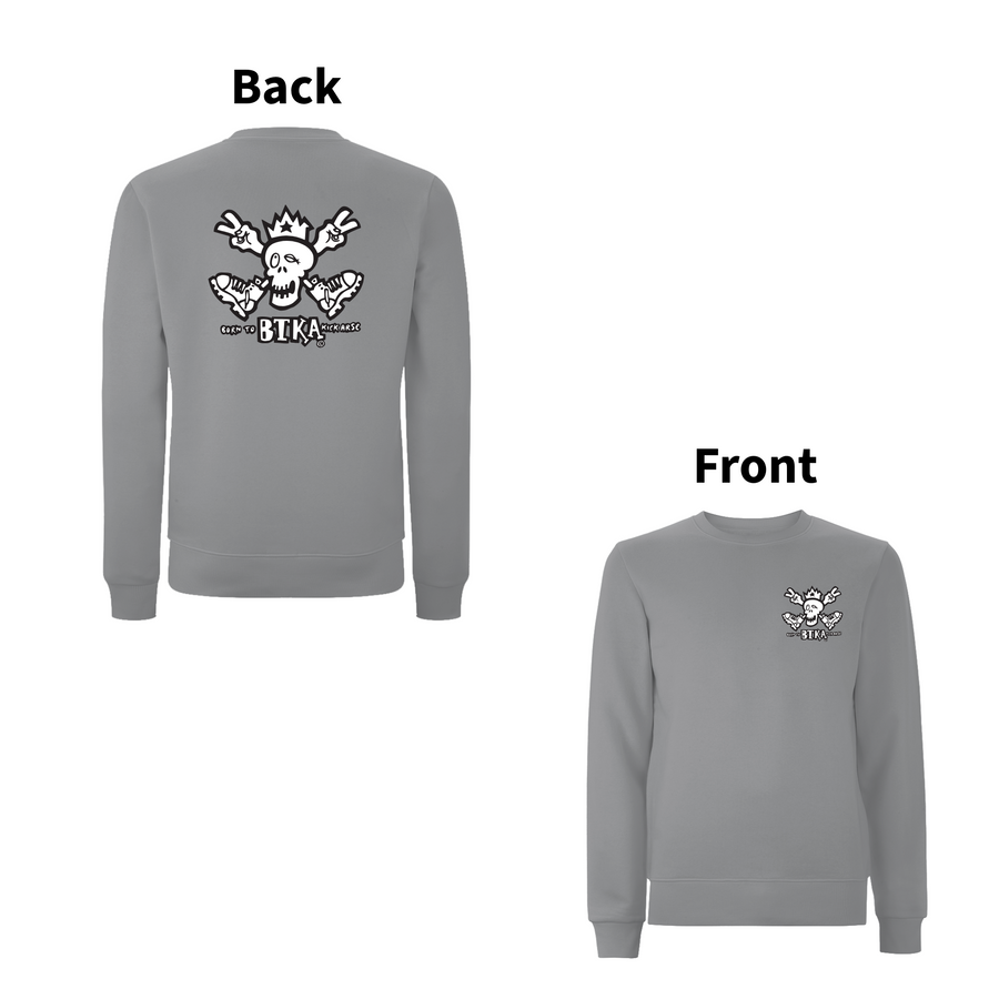 BTKA - CLASSIC  LOGO Front & Back Print Sweatshirt