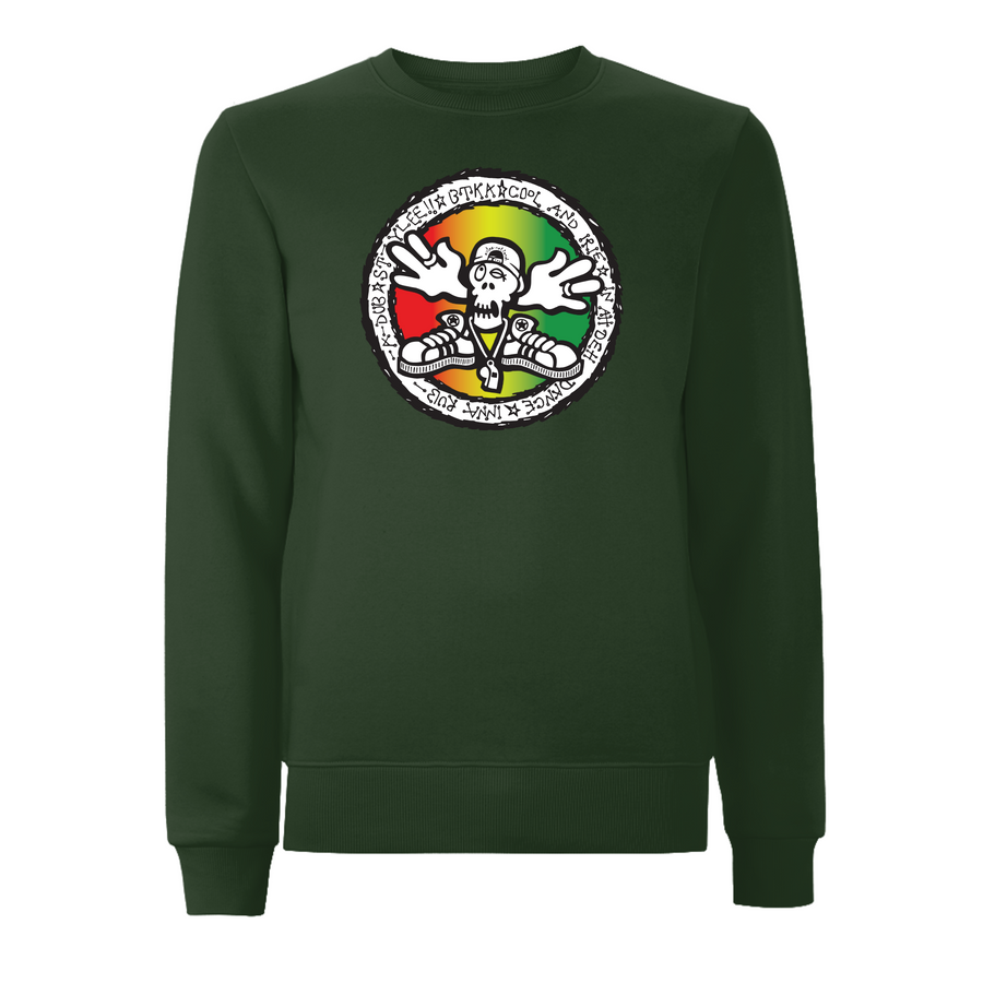 Sudadera con estampado frontal de Handspun Records