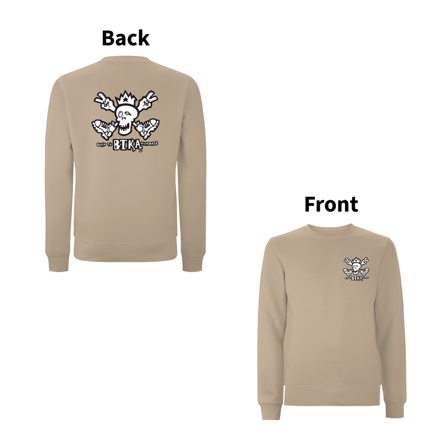 BTKA - CLASSIC  LOGO Front & Back Print Sweatshirt
