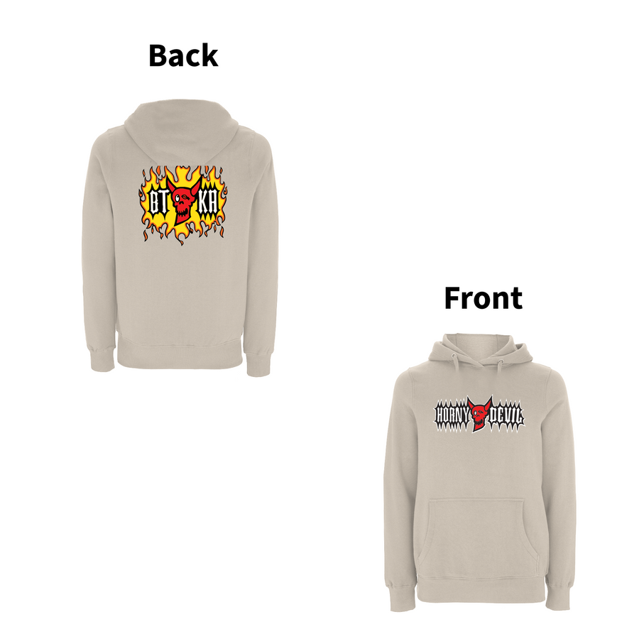 BTKA -  HORNY DEVIL Front & Back print Hoodie