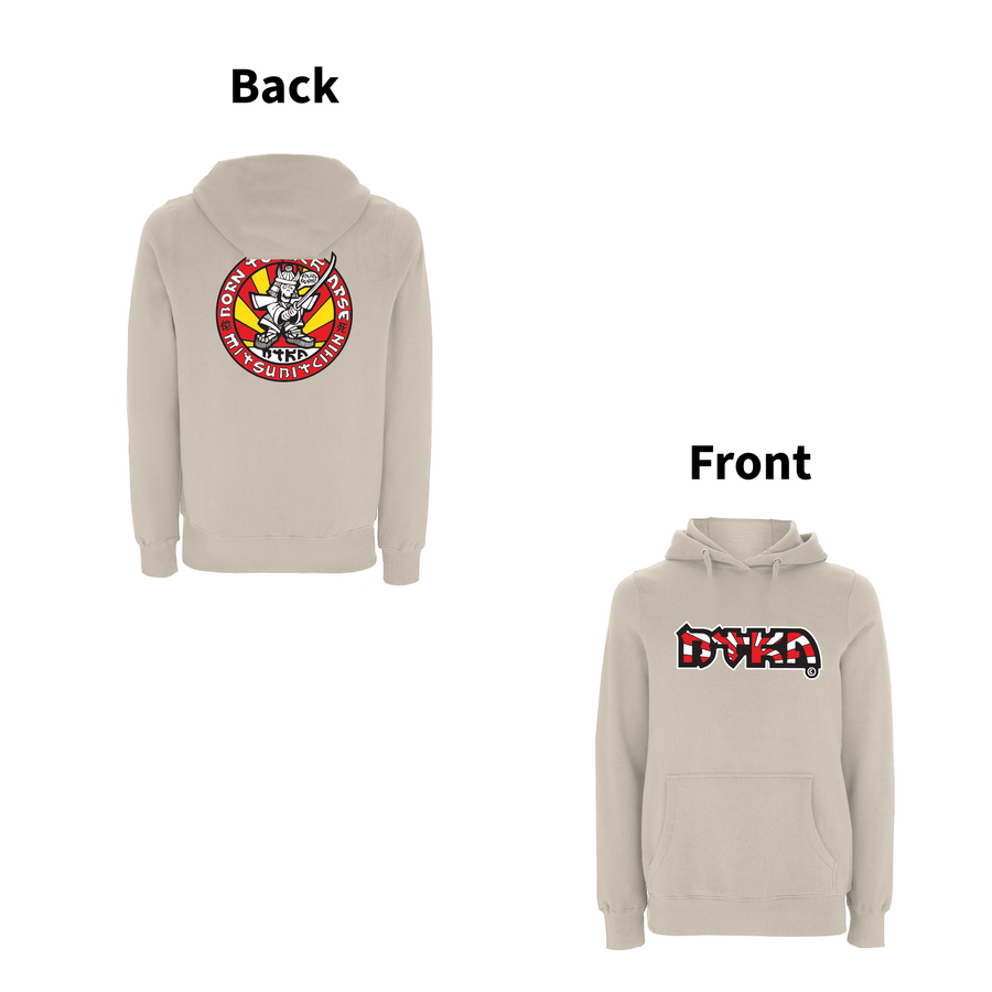 BTKA Sudadera con capucha con estampado frontal y posterior You're Sushi