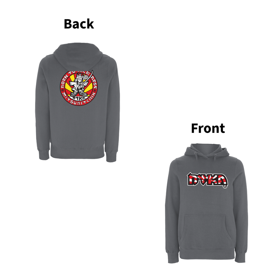 BTKA Sudadera con capucha con estampado frontal y posterior You're Sushi