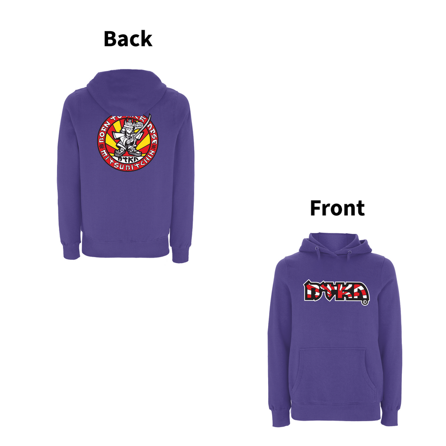 BTKA Sudadera con capucha con estampado frontal y posterior You're Sushi