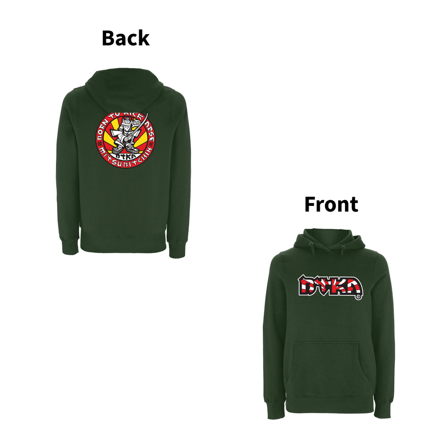 BTKA Sudadera con capucha con estampado frontal y posterior You're Sushi