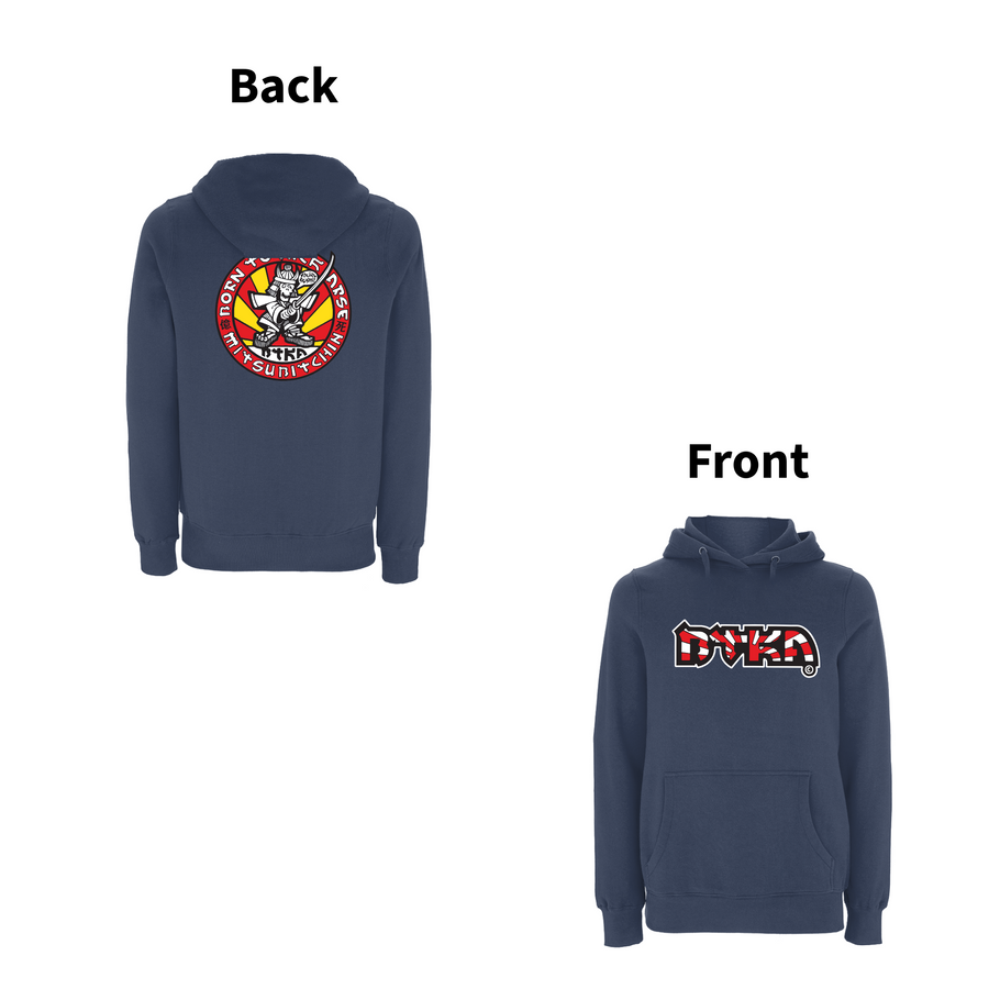 BTKA Sudadera con capucha con estampado frontal y posterior You're Sushi