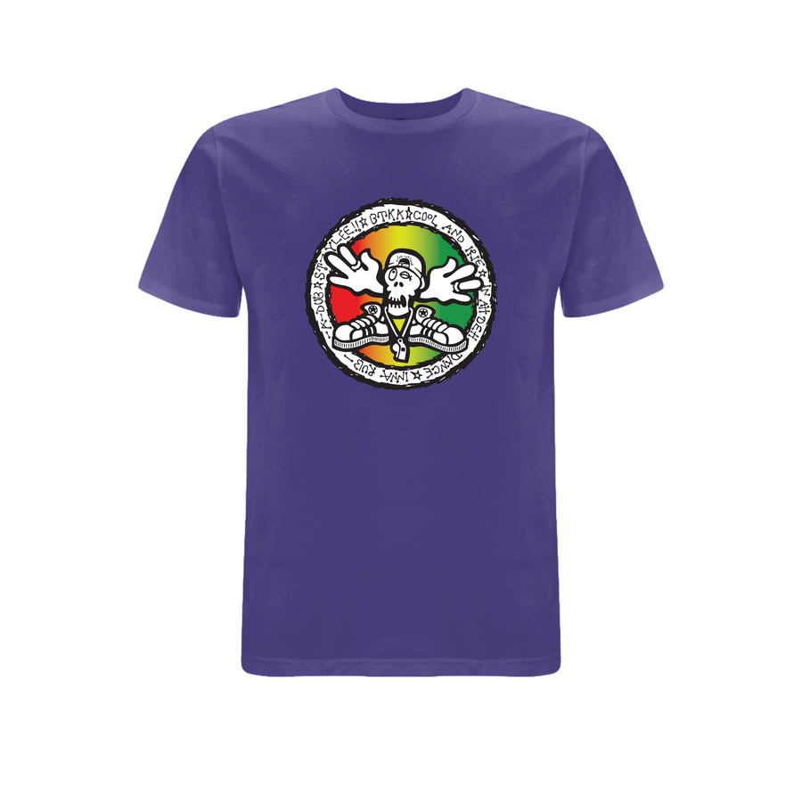 BTKA - COOL AND IRIE Large Front Print T-Shirt