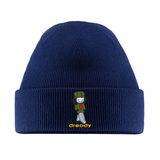 Dready Walking Man Embroidered Beanie
