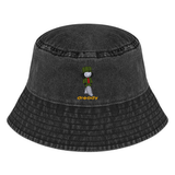 Dready Walking Man Vintage Bucket Hat