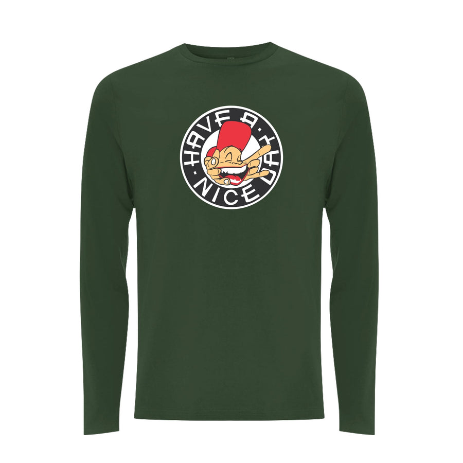 Sam the man Front Print Long Sleeve