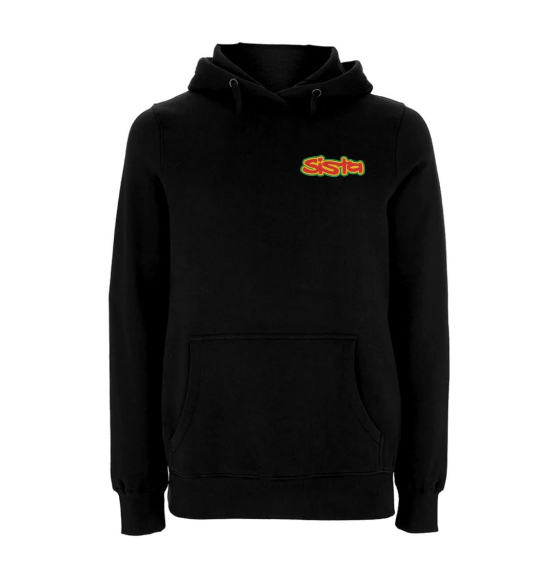 Sista Small Logo Left Breast Embroidered Hood