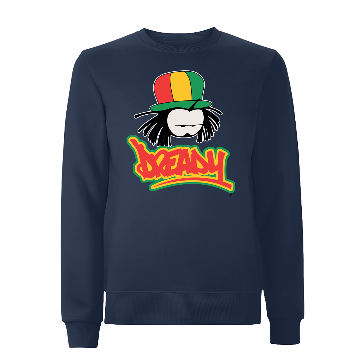 New DROP DREADY Classic  Logo Printed Sweatshirt
