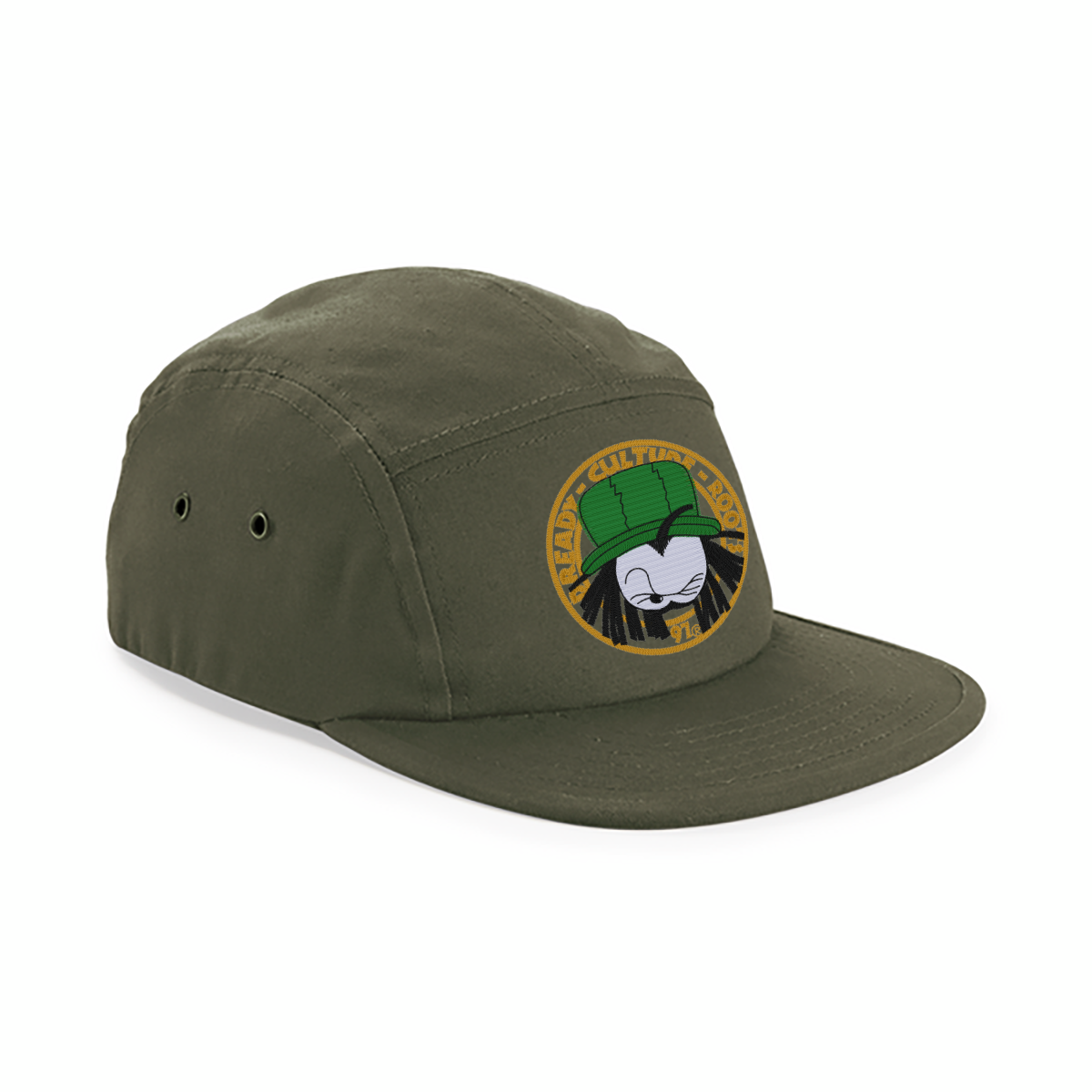 Dready S/26 OG '97 Embroidered Five Panel Canvas Camper Cap