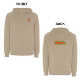 Sista silhouette front logo embroidered Zip hood embroidered back