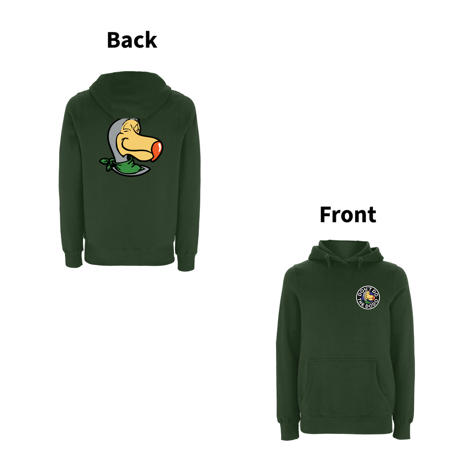 DON'T DO THE DODO - CREST Front and Back Print Hoodie