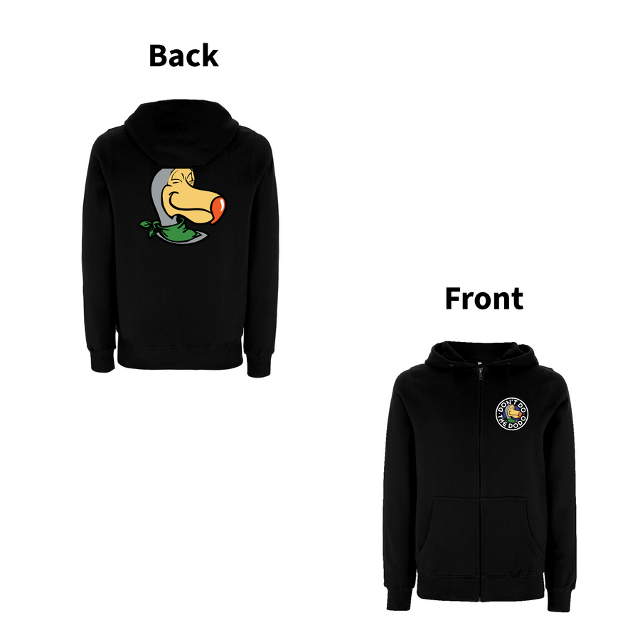Don't Do The DODO - 90's DODO Logo Zip Hood