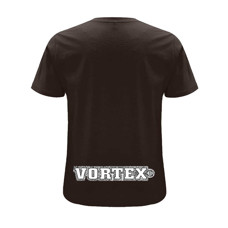 Vortex Alienne Front and back print organic T-Shirt