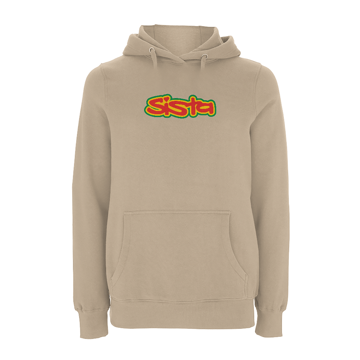 Sister large Logo embroidery hood