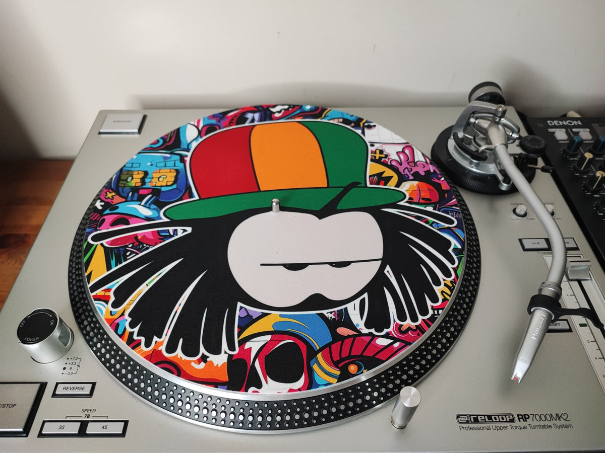 DREADY HEAD SLIPMAT - 12 inch vinyl slip mat