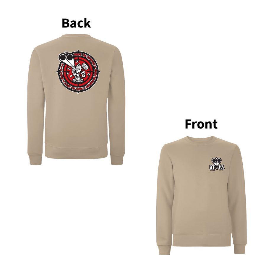 BTKA Take all bets Front & Back Print Sweatshirt