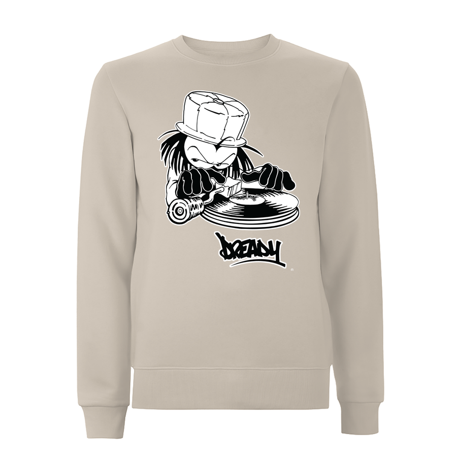 DJ DREADY Sweatshirt B&W 90s