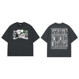 Dready Take Me To Your Dealer Front and Back Print T-Shirt