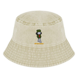 Dready Walking Man Vintage Bucket Hat