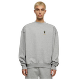Dready Embroidered Walking Man Logo Premium 460gsm Sweatshirt