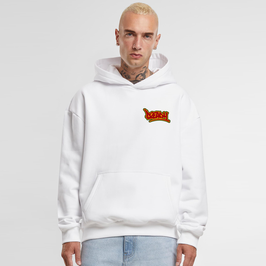 DREADY Script Logo, Ultra-Heavy Oversized Embroidered 500g  Hood