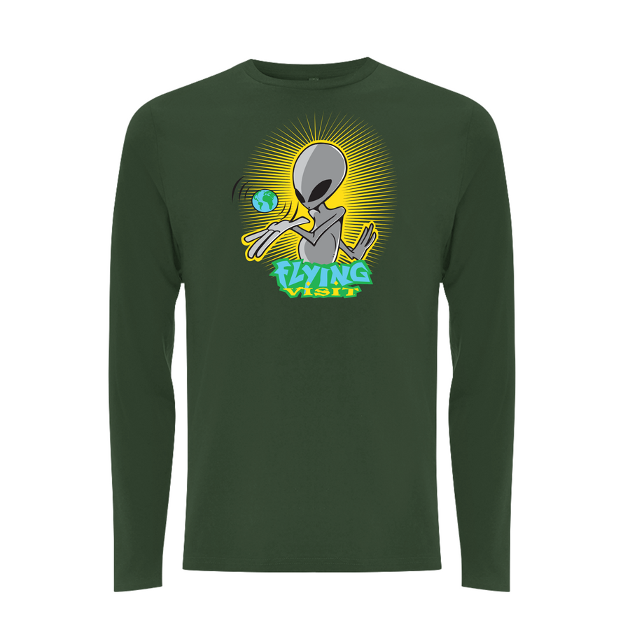 Camisa de manga larga Flying Visit Whole World