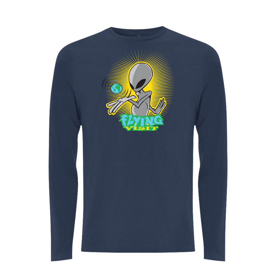 Camisa de manga larga Flying Visit Whole World