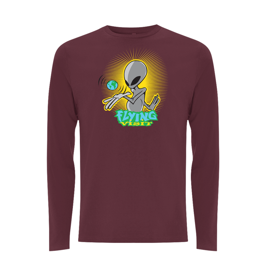 Camisa de manga larga Flying Visit Whole World