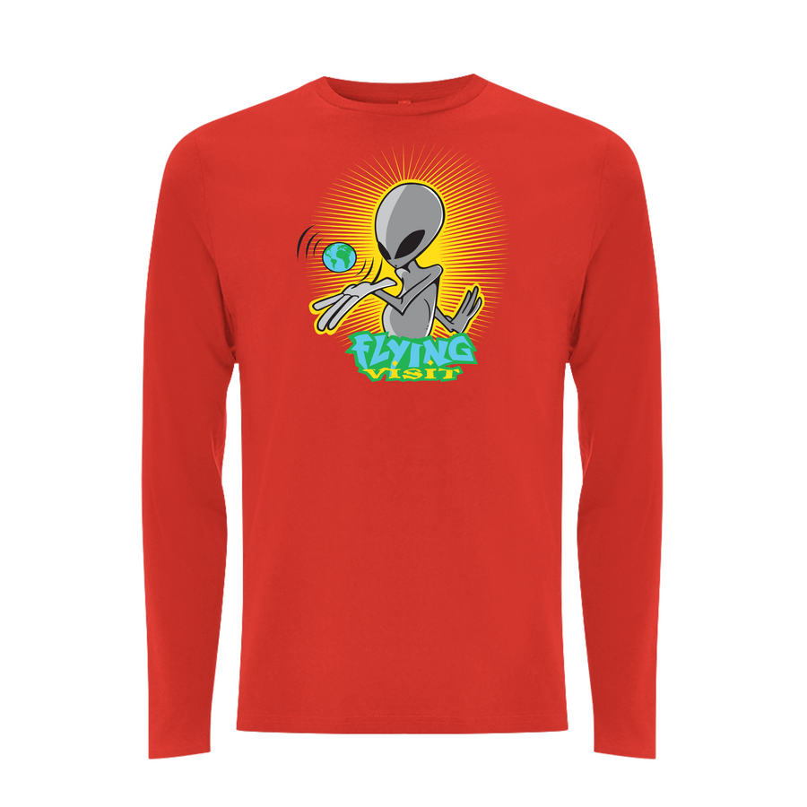 Camisa de manga larga Flying Visit Whole World