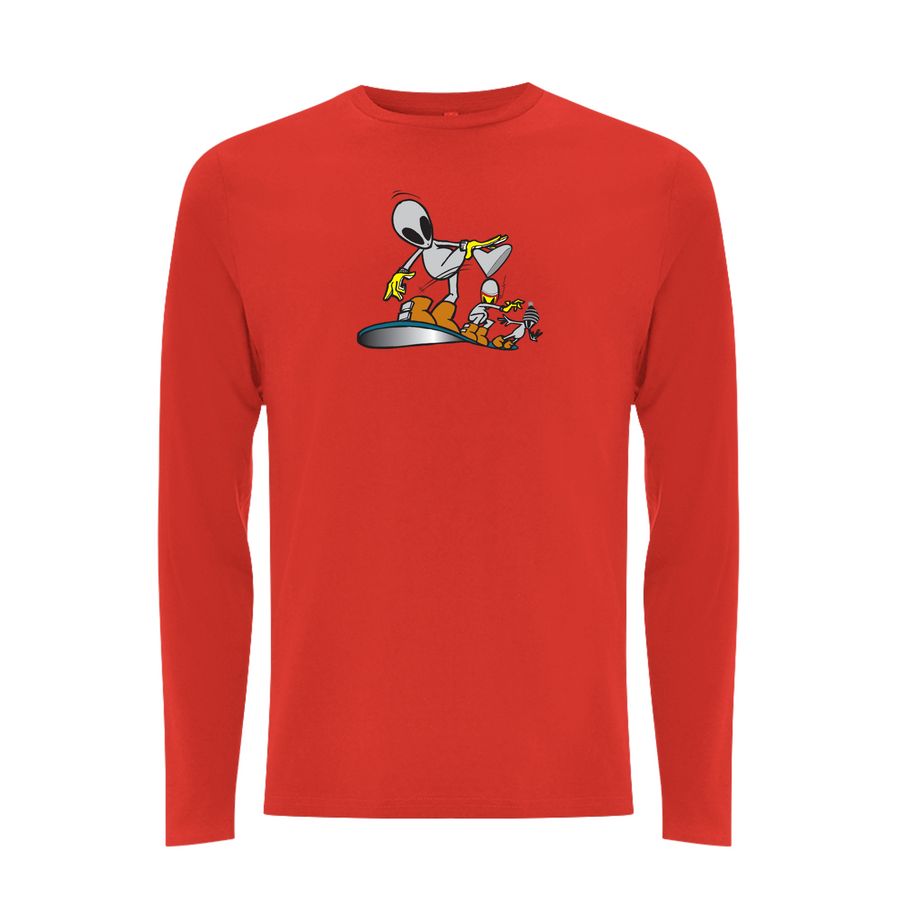 FLYING VISIT - SNOWBOARDER Longsleeve