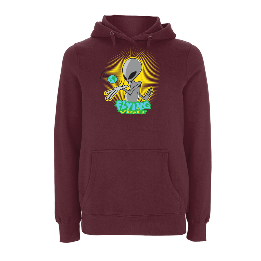 Sudadera con capucha Flying Visit Whole World