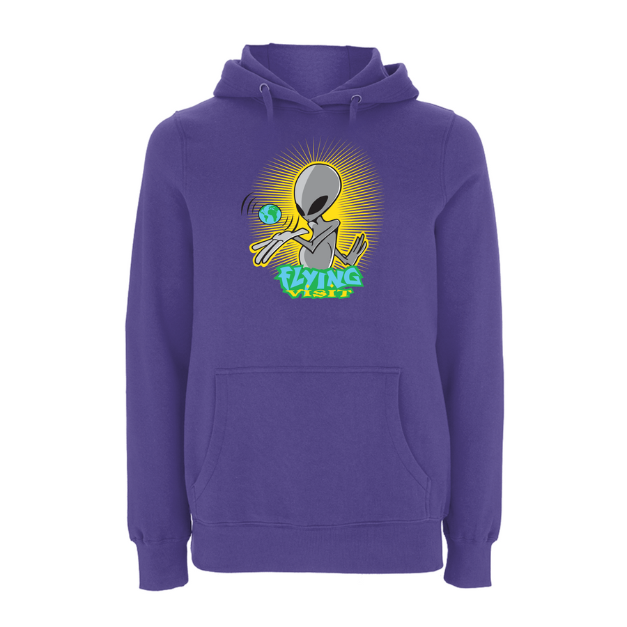 Sudadera con capucha Flying Visit Whole World