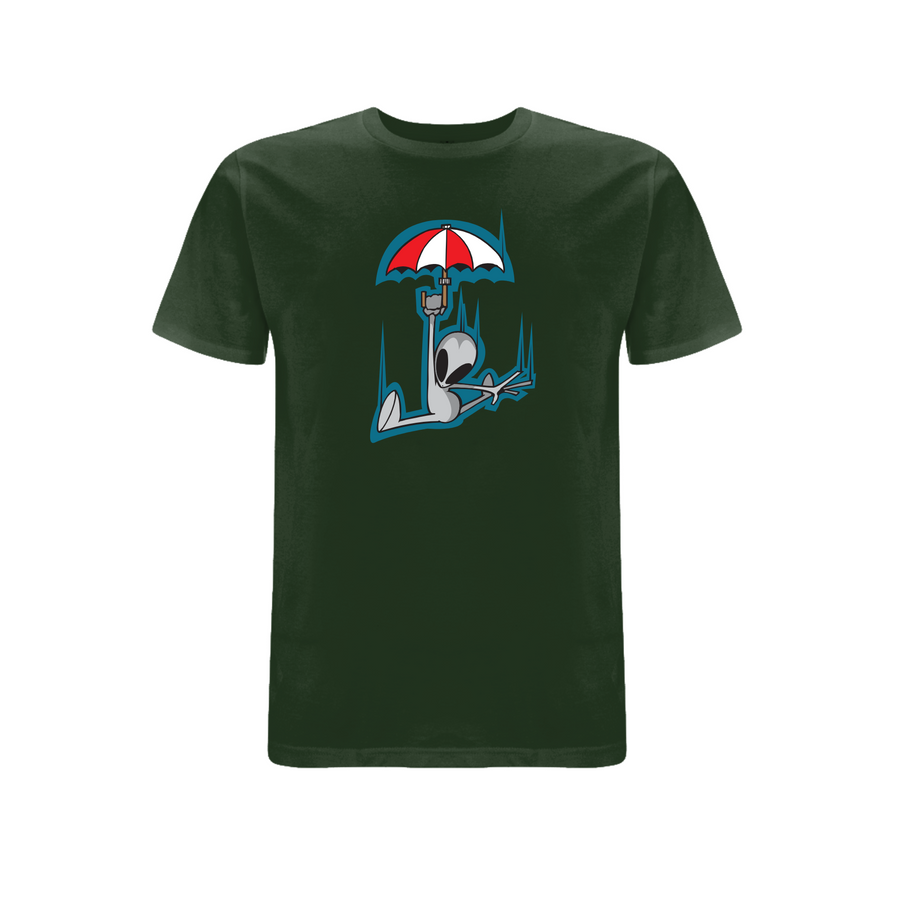 Flying Visit Paraply T-shirt
