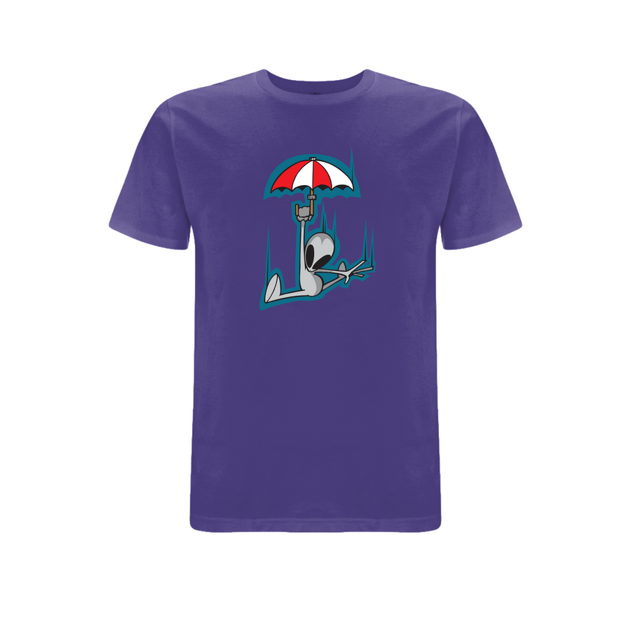 Flying Visit Paraply T-shirt