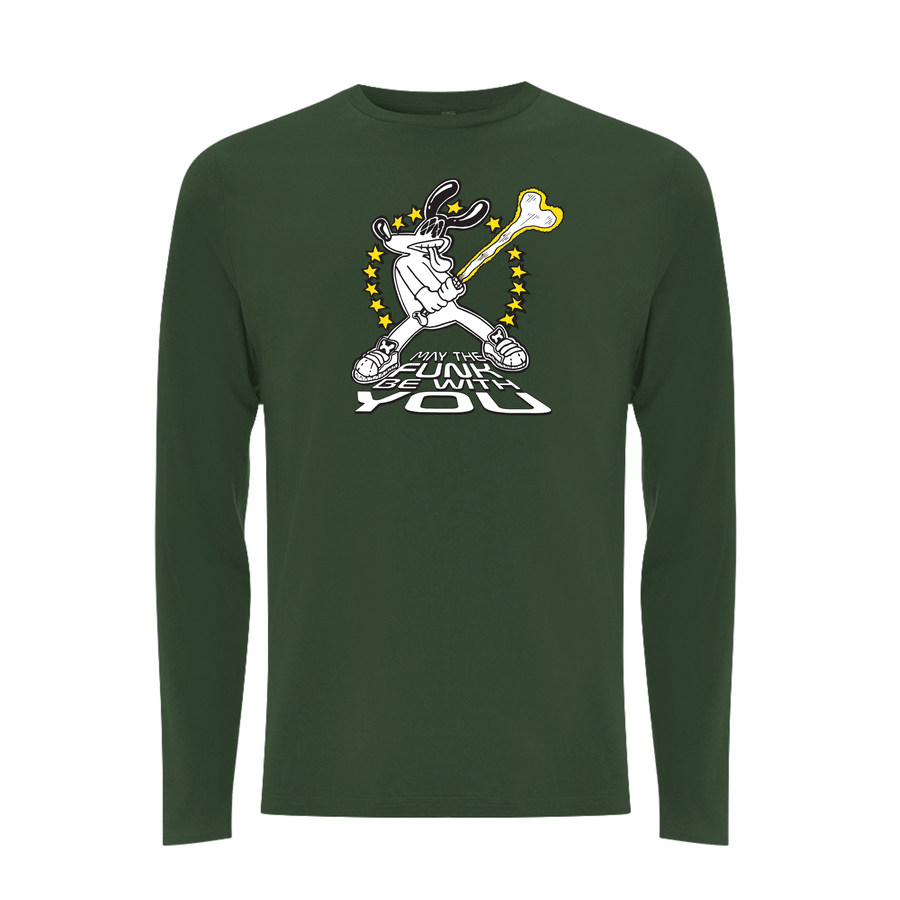 FUNKY DOG  - MAY THE FUNK BE WITH YOU Longsleeve T-shirt