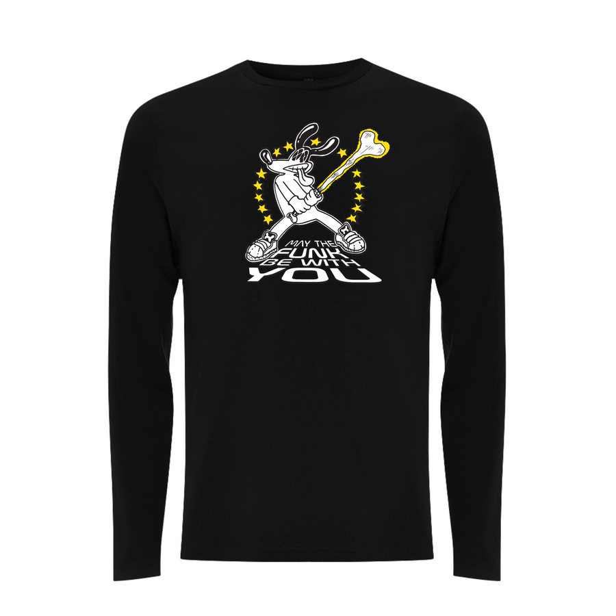 FUNKY DOG  - MAY THE FUNK BE WITH YOU Longsleeve T-shirt