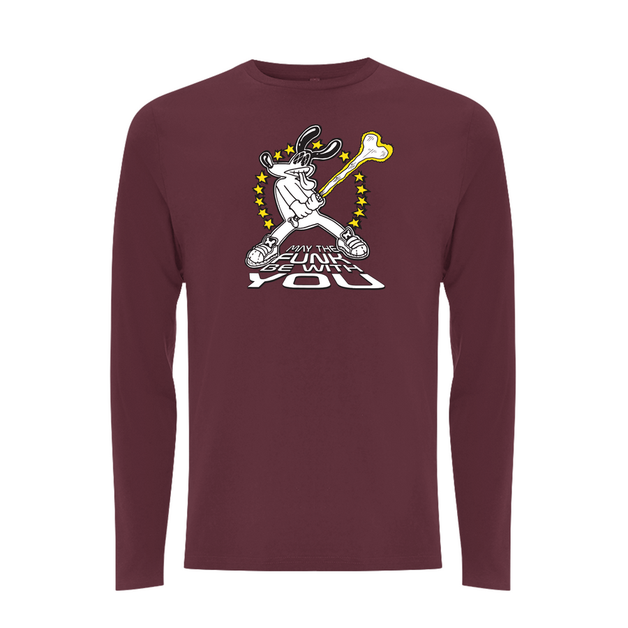 FUNKY DOG  - MAY THE FUNK BE WITH YOU Longsleeve T-shirt