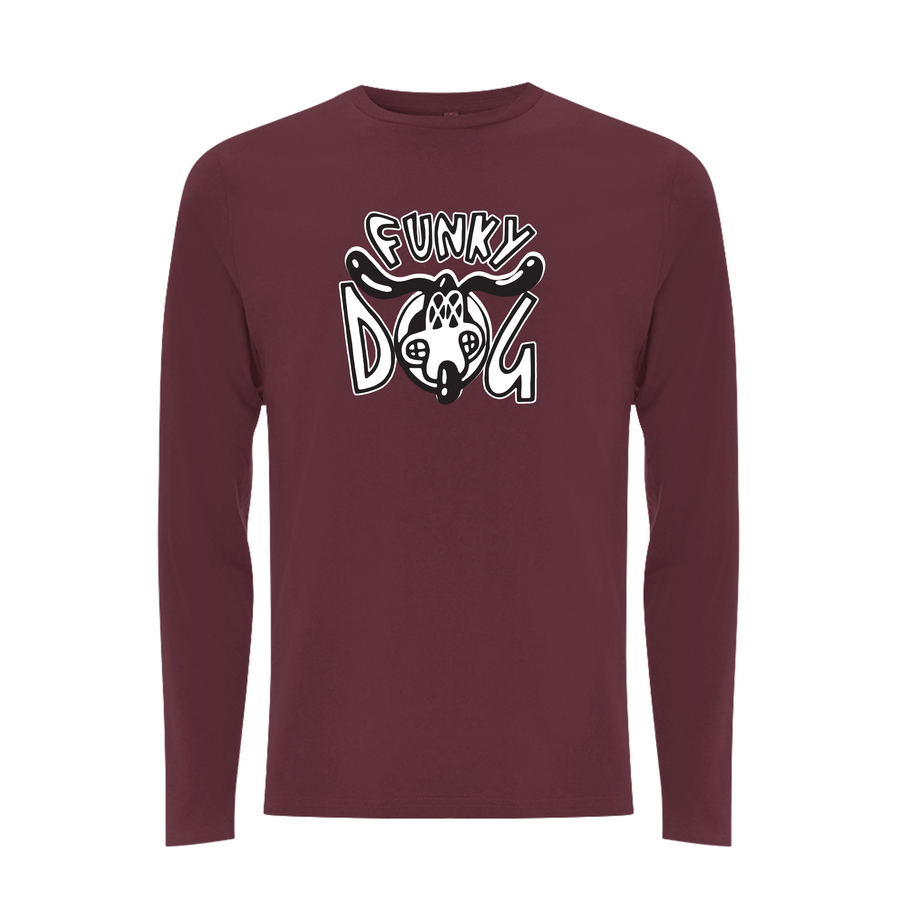 FUNKY DOG  - FUNKY DOG LOGO Longsleeve T-shirt
