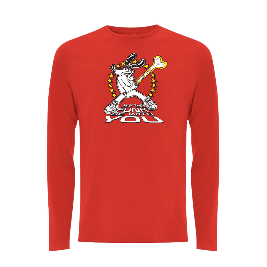 FUNKY DOG  - MAY THE FUNK BE WITH YOU Longsleeve T-shirt