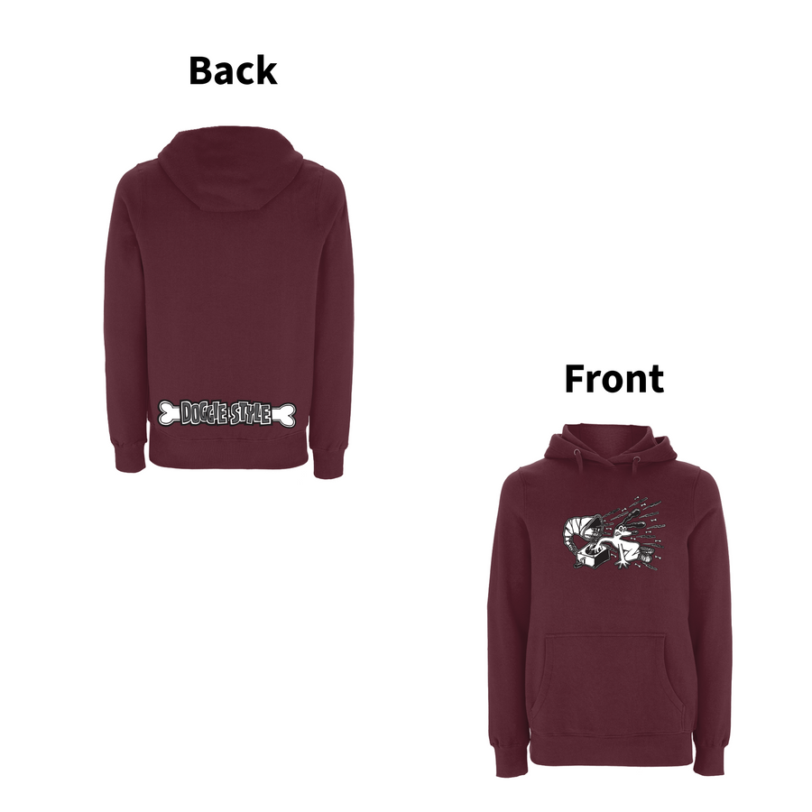 FUNKY DOG - DOGGIE STYLE  Front and Back Print Hoodie